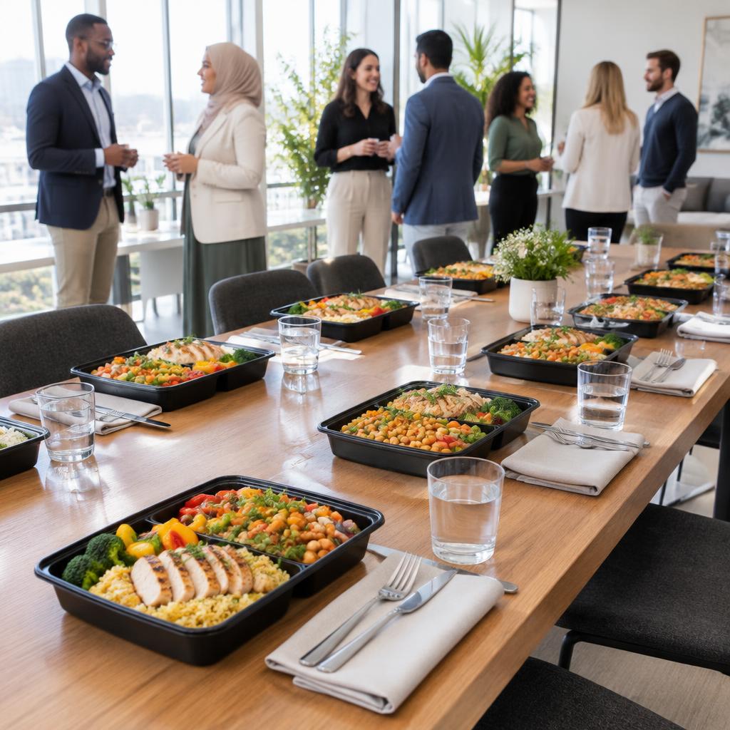 Illustrative prepared-meal catering for events & gatherings